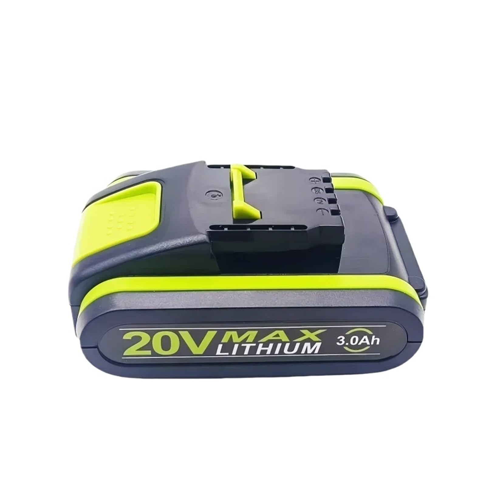 Batterie au Lithium 20V 12,8 ah, Compatible avec Worx Lpega WA3551 WA3551.1 WA3553 WA3641 WG629E WG546E WU268 WX678 WX550.2 WX550 Outils Worx(12.8Ah Battery-1)