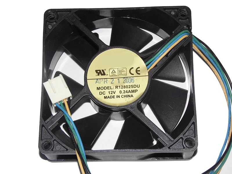 Ventilateur R128025DU 12V résout les pannes de surchauffe serveur