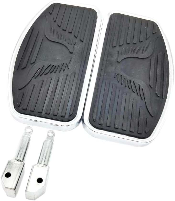 Motorcycle Floorboards Foot Boards Pedal Universal 1 Pair