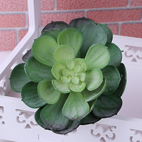 Lopkey Plastic Fake Large Succulents Artificial Plants Set Of 2 #TOP3