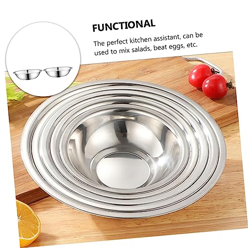 Cabilock 2Pzs Bowls Mezcla Acero Inoxidable miniatura 4