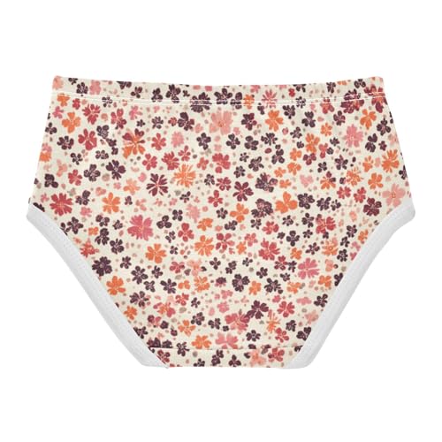 GuoChe Organic Cotton Panties Stretchy Triangle Panties Organic Underpants for Toddlers in Sizes 2T,3T, 4T, 5T, 6Y and 8Y2