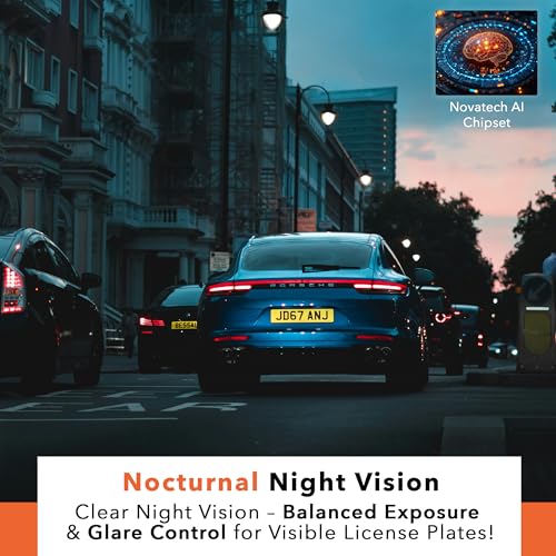 Image of FitSpark DC-102 Real 2.7K Dual Channel HDR Dash Camera | No.1 Novatek AI Chipset | 5MP Sony Starvis IMX335 Sensor | Pro ADAS | 3.16 inch IPS TrueColors Display | Nocturnal Night Vision | GPS & WiFi