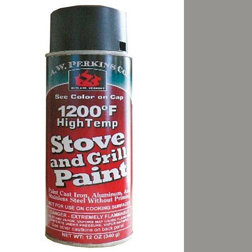 92CP 1200º Stove Paint - Spray in Colonial Pewter