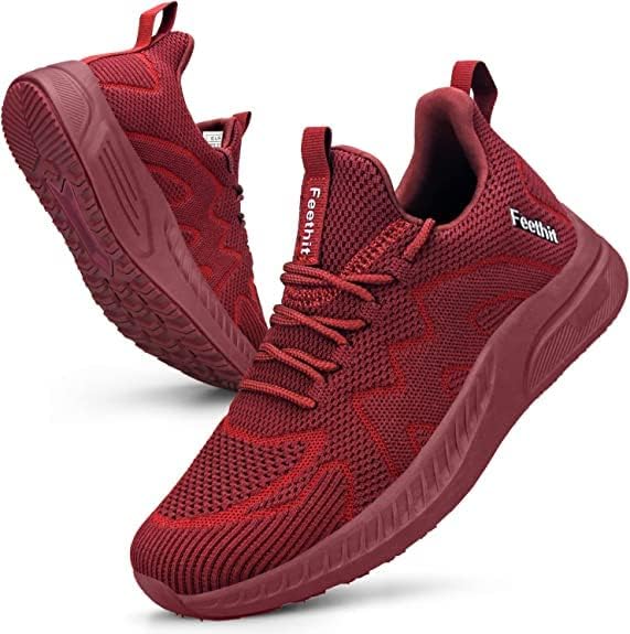 Feethit Women Trainers Casual Sneakers Lightweight Breathable Walking Shoes Gym Sport Tennis