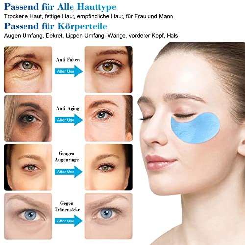 Augenpads Eye Mask Hyaluronsäure Collagen - Eye Pads gegen Augenringe Tränensäcke Falten Dunkle Kreise & Puffiness, Eye… – Bild 6