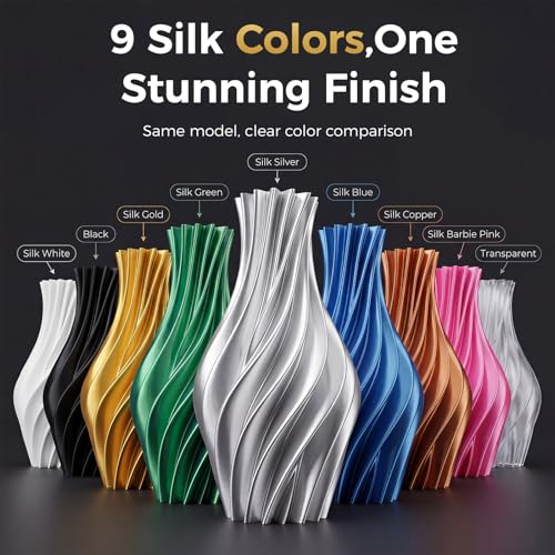 Image of Clear PLA Filament, Transparent PLA 3D Printer Filament 1.75 + /- 0.02mm | Neatly Wound Transparent PLA Filament 1kg(2.2lbs) Cardboard Spool, Fits for Most FDM 3D Printers