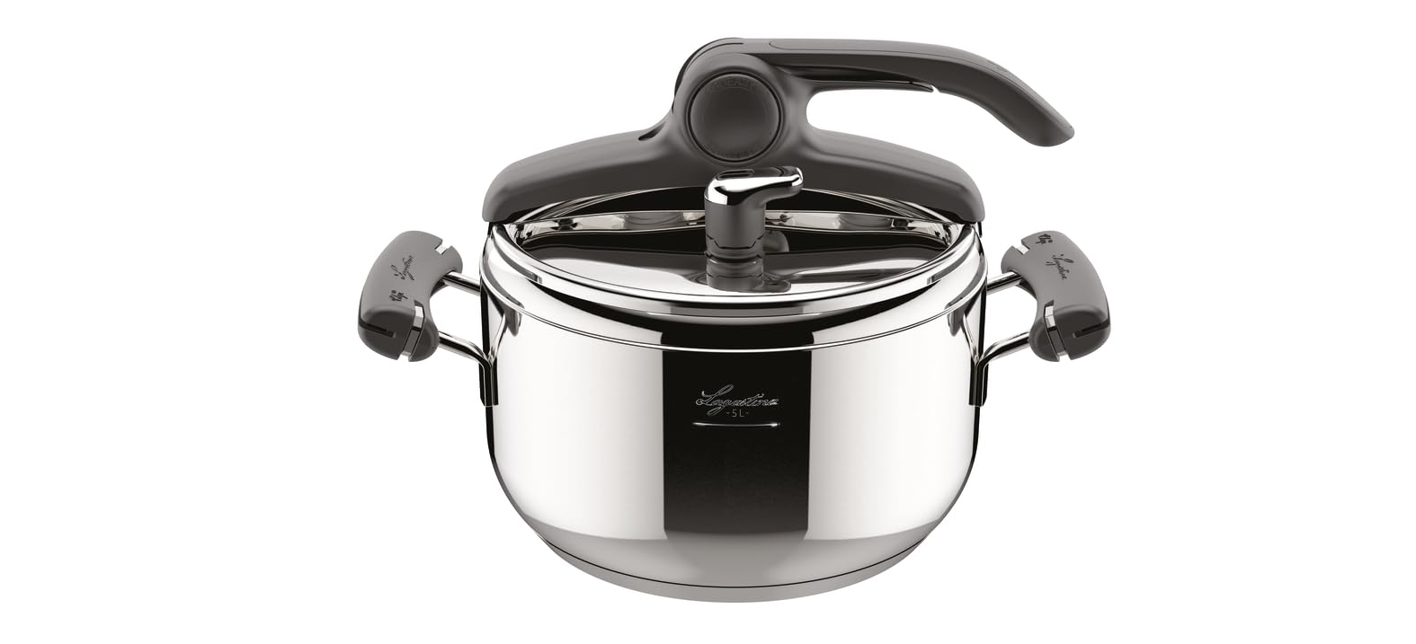 Lagostina Preziosa Lagoeasy'Up Pentola a Pressione, 5 L, Acciaio 18/31