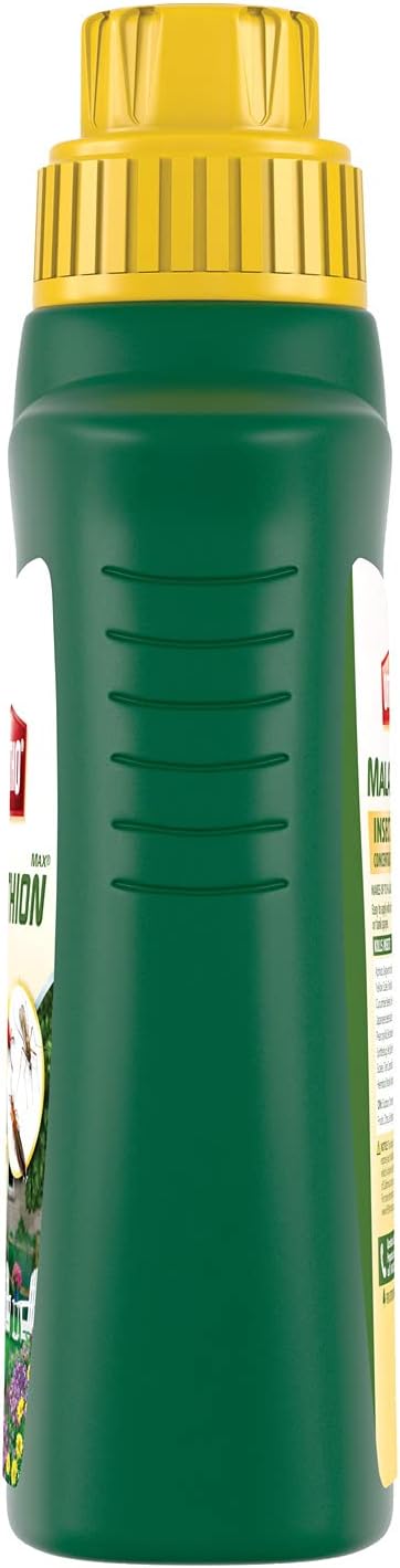 Ortho MAX Malathion Insect Spray Concentrate: Kill Aphids, Mosquitoes & More, Use Outside on Flowers, Vegetables & Plants, 32 oz.