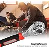 Spanners, Wrench, 8 in 1 Tiger Wrench 360 Degree Rotating Plumbing Tools, Universal Socket Wrenches 8-21mm for Furniture Car Repair (With Magnetic)
