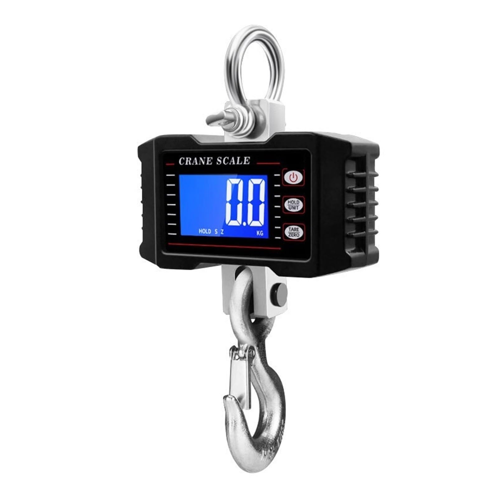 Crane Scale, 1000KG/500g Digital Hanging Scale HD LCD Screen Electronic Crane High Precision Industrial Agricultural Weighing Tool