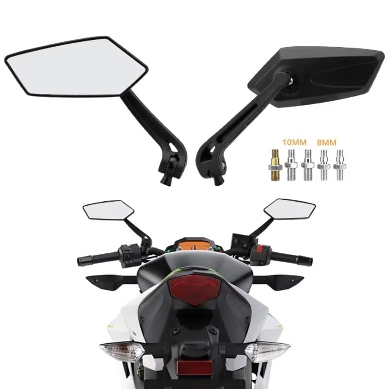 Specchietti Moto Specchietti Laterali Per Moto Specchietto Retrovisore Rotanti Regolabili Per Scooter Elettrici Accessori Per Moto Con