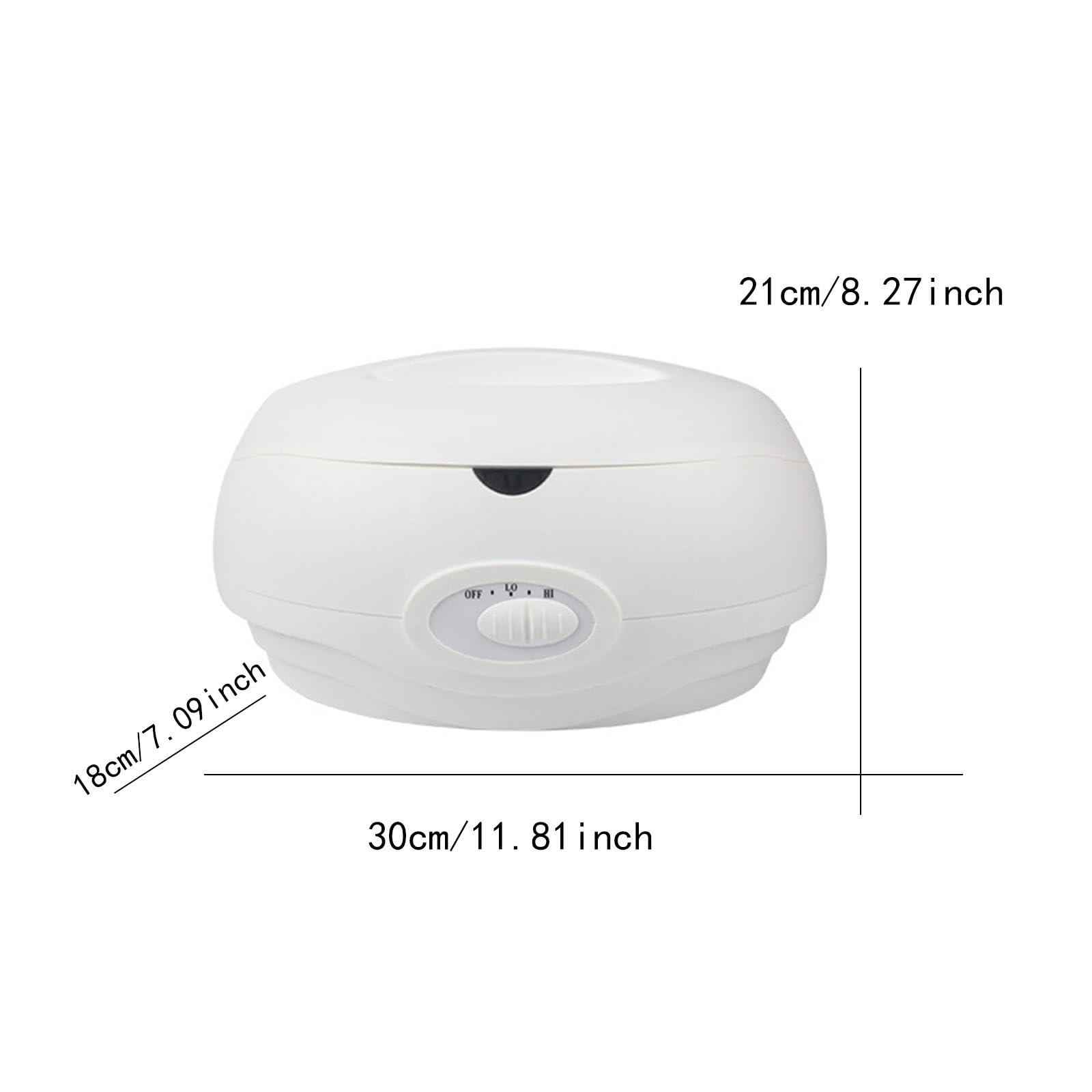 Generic Paraffinheater mit Temperaturkontrolle für Effizientes Schmelzen von Wachs für Handpflege Im Salon Und Spa, Weiß