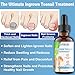 Ingrown Toenail Treatment w/Ingrown Toenail Drops Reliever & Softener,Double Sided Pedicure Nail Lifter Tool for Easy Trimming Care Thick Nail & Ingrown Toe Nail,Toenail Cleaner Kit for Men Women