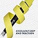 JAYA Golf Grip Wrapping Tapes, Innovative Regripping Solution for Golf Club Grips, 15 Pack Tacky PU Overgrip Tapes, Options of 5 Colors, Enjoy a Fresh New Grip Experience, Yellow