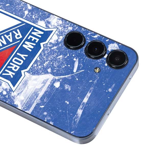Skinit Decal Phone Skin Compatible with Galaxy A36 5G - Officially Licensed NHL New York Rangers Frozen Design