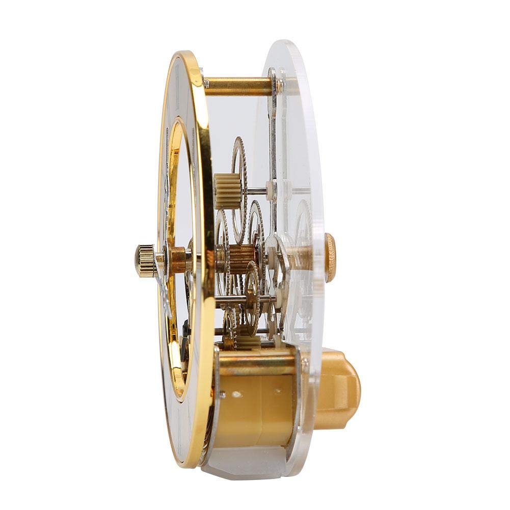 Metalowy 86 mm wbudowany zegar wkładka zegar kwarcowy głowica DIY biurko rzemiosło zegar akcesoria