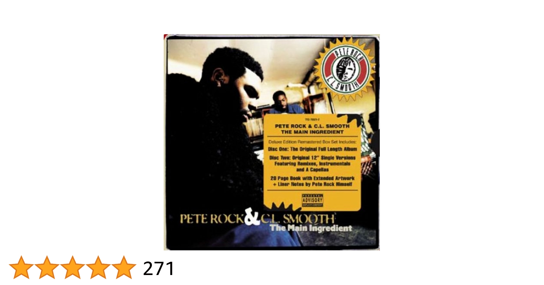 The Main Ingredient: Pete Rock & Cl Smooth: Amazon.in: Music}