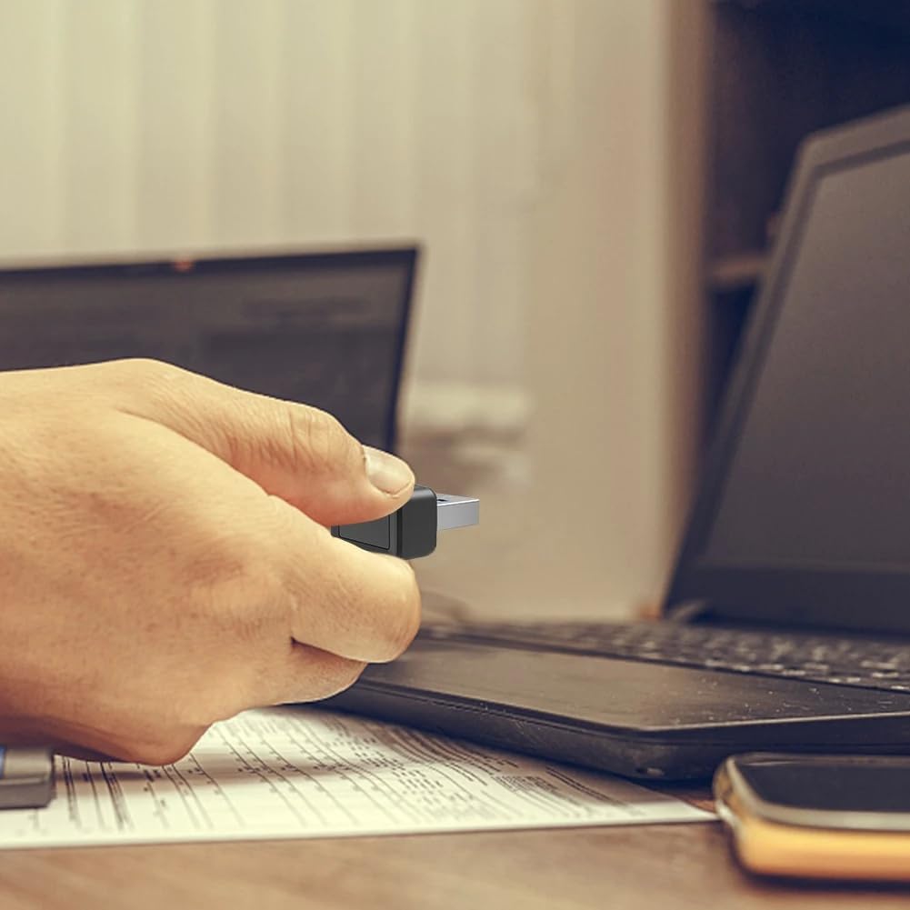 Lettore di Chiavi di Impronte Digitali USB FIDO U2F Chiave di Sicurezza con Corrispondenza Rapida Lettore di Impronte Digitali Anti-Spoofing Facile da Installare Facile da