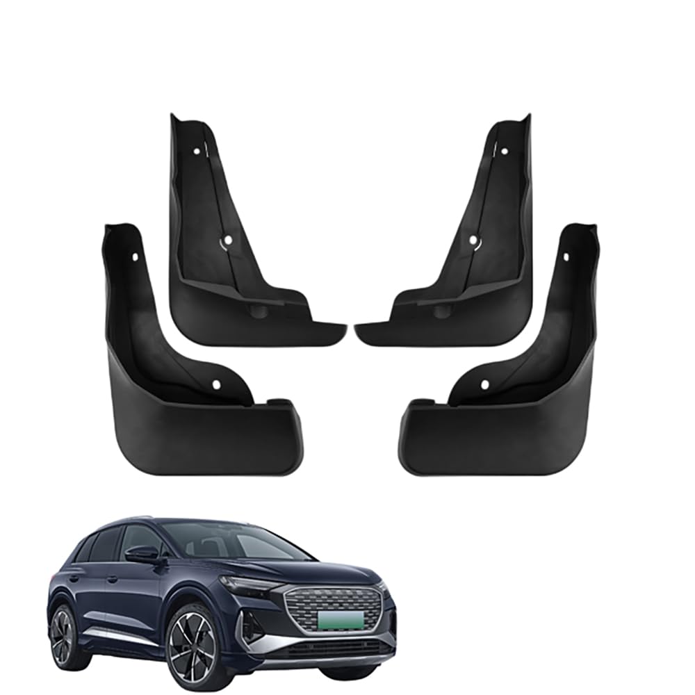 AMHVMU 4pcs Mud Flaps for Audi Q4 E-Tron 2022-2025
