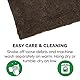 Furhaven Muddy Paws saugfähiges Chenille-Badetuch & Haustierteppich, schlammig (braun), Jumbo Plus