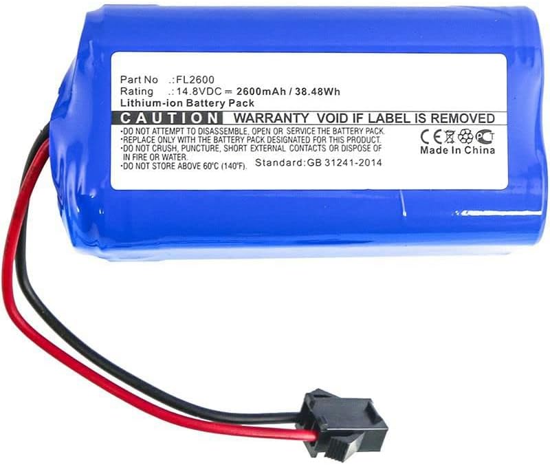 Battery for Haier Vacuum 38.5Wh 14.8V Li-ion 2600mAh, FL2600 (38.5Wh 14.8V Li-ion 2600mAh Haier TAB-T550WSC TAB-T560H)