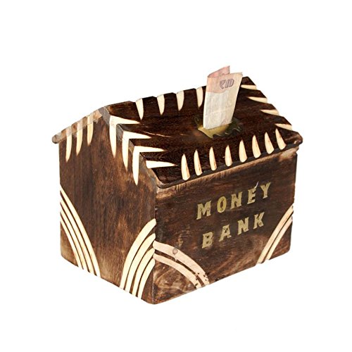 Acme Production Wooden Money Bank Amazon.in Home & Kitchen