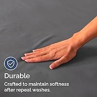 Vista 144 de Sábana encimera de bolsillo profundo, más suave que el algodón egipcio, 1 sábana encimera para colchón tamaño Queen