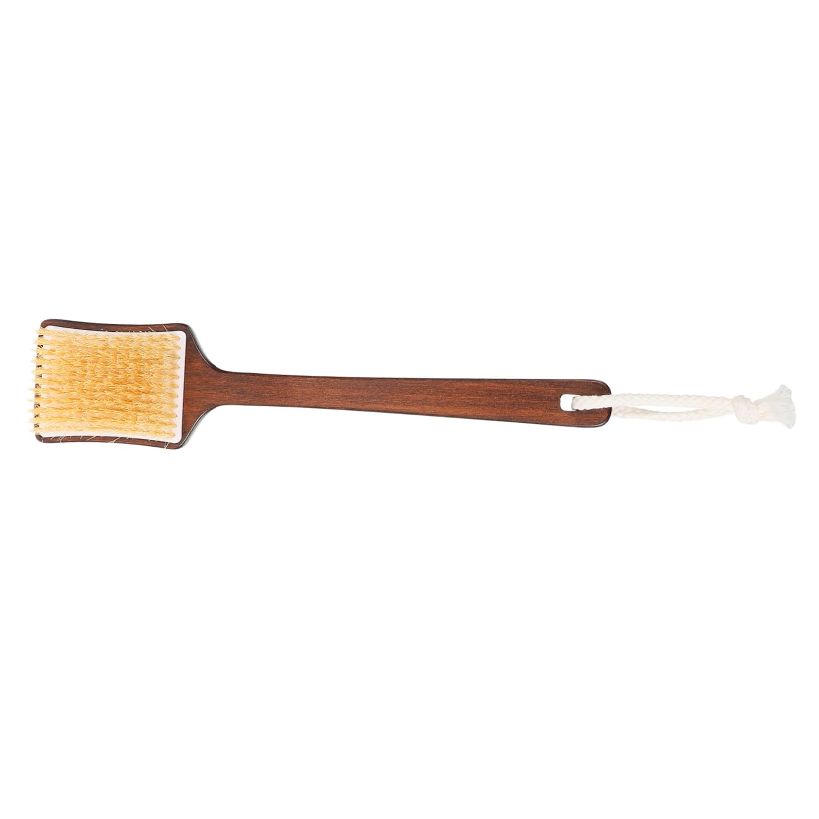 Homoyoyo Cepillo de Baño de Mango de Madera con Cerdas de Cerda para Ducha Exfoliante Corporal para Espalda Difícil de para Hombres y Mujeres