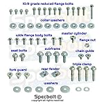 Specbolt-Fasteners-Spec-Pak-Fits-all-Yamaha-YZ-YZF-80-85-125-250-450-465-490-1996-current-Factory-Match-Fastener-Kit