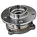 Detroit Axle - AWD Front 2pc Wheel Bearing Hubs for 07-18 BMW X5, 08-18 X6, 2 Wheel Bearing and Hubs Assembly 2009 2010 2011 2012 2013 2014 2015 2016 2017 Replacement