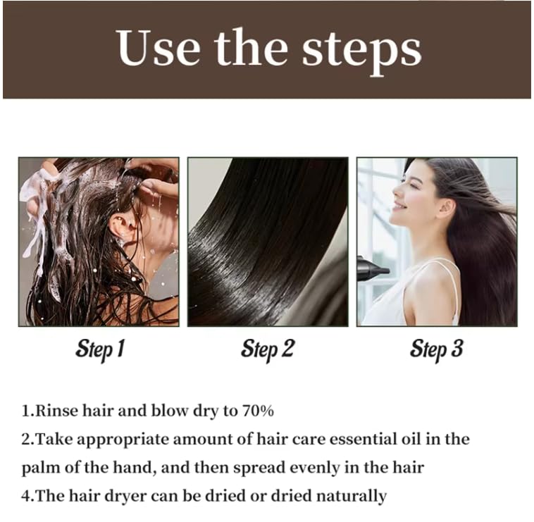 Batana Oil for Hair Growth with Rosemary Oil, 60ml, 2.02 Fl Oz