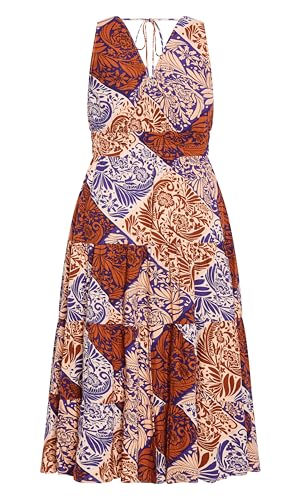 Image of City Chic Women's Maxi Dress - Amara Print