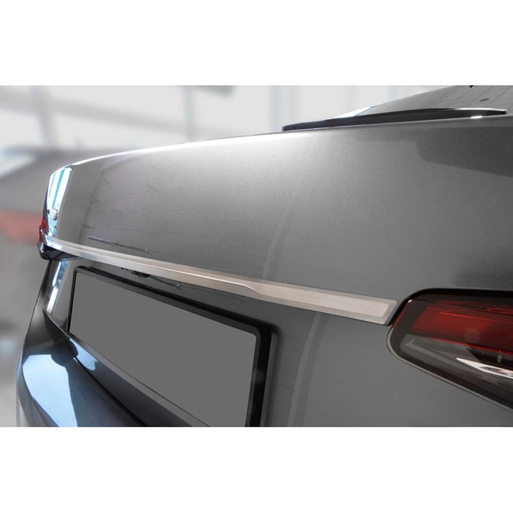 Avisa Brushed Stainless Steel Tailgate Trim compatible with Skoda Superb IV Liftback (NZ3) 2024-