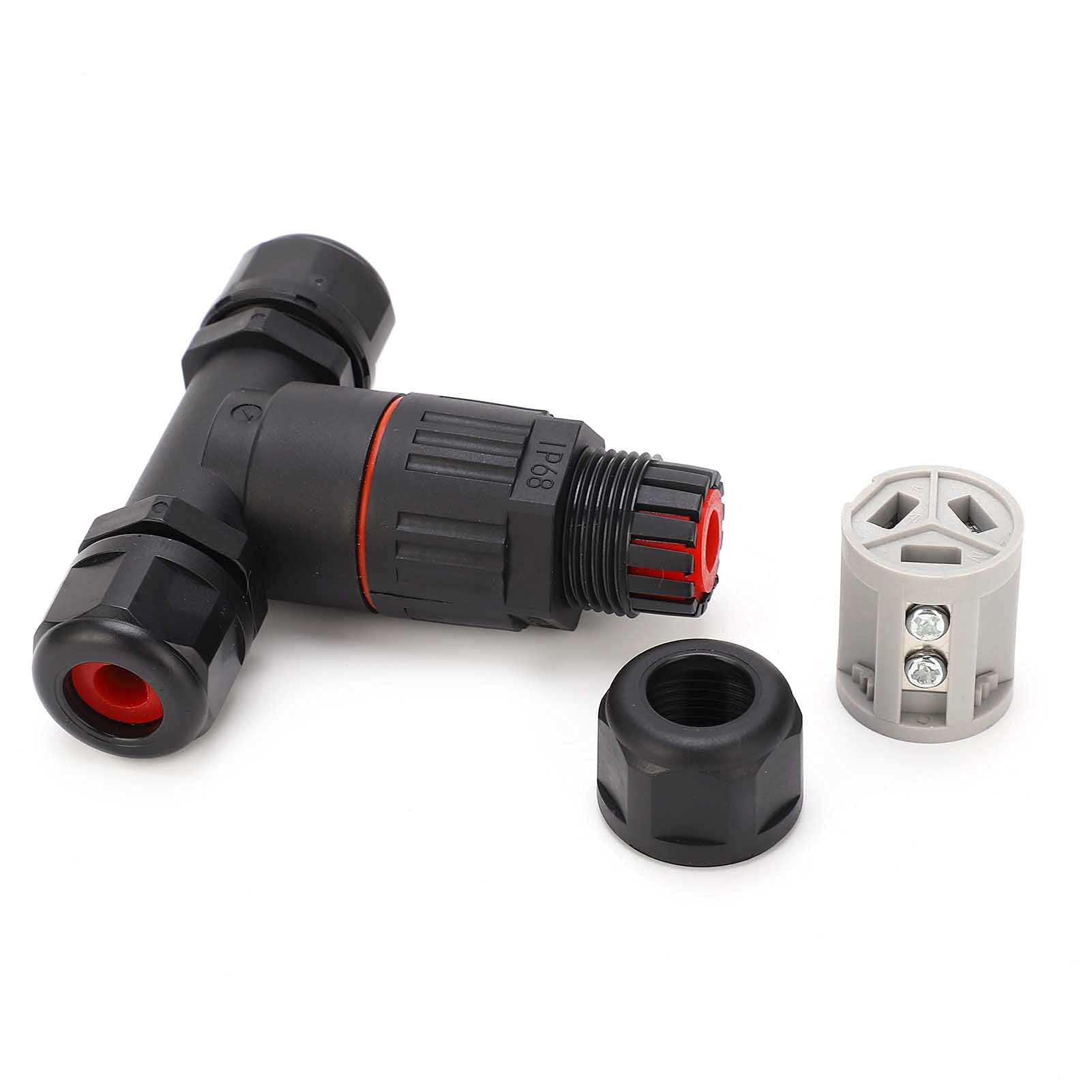 IP68 Waterproof Connector, Easy To Connect Non‑toxic Wire‑to‑Wire Connector Lamp Accessories for Street Lights for Underwater Lights