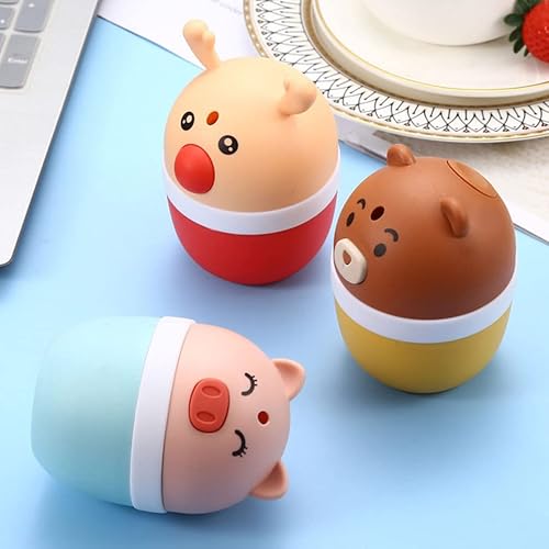 Miniatura 7 de YARDWE 3 piezas de palillos de dientes de dibujos animados de animales para palillos de dientes, dispensador automático de palillos de dientes,