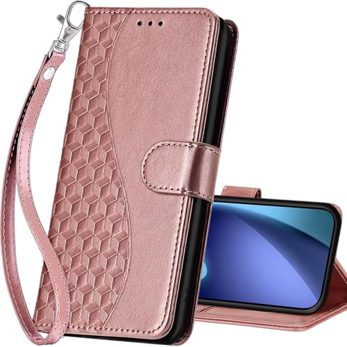 Étui portefeuille à rabat iPhone 17 en similicuir chic