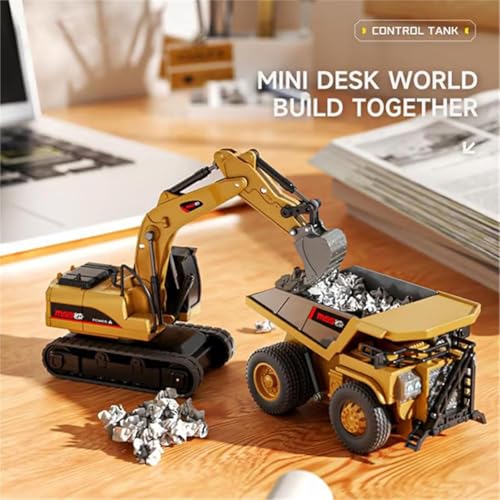 Mini RC Construction : Occupez vos enfants loin des écrans avec ce set 1/64 - 5