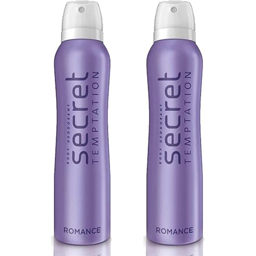 Temptation Romance Body Spray - 150ml Pack of 2 150 ml
