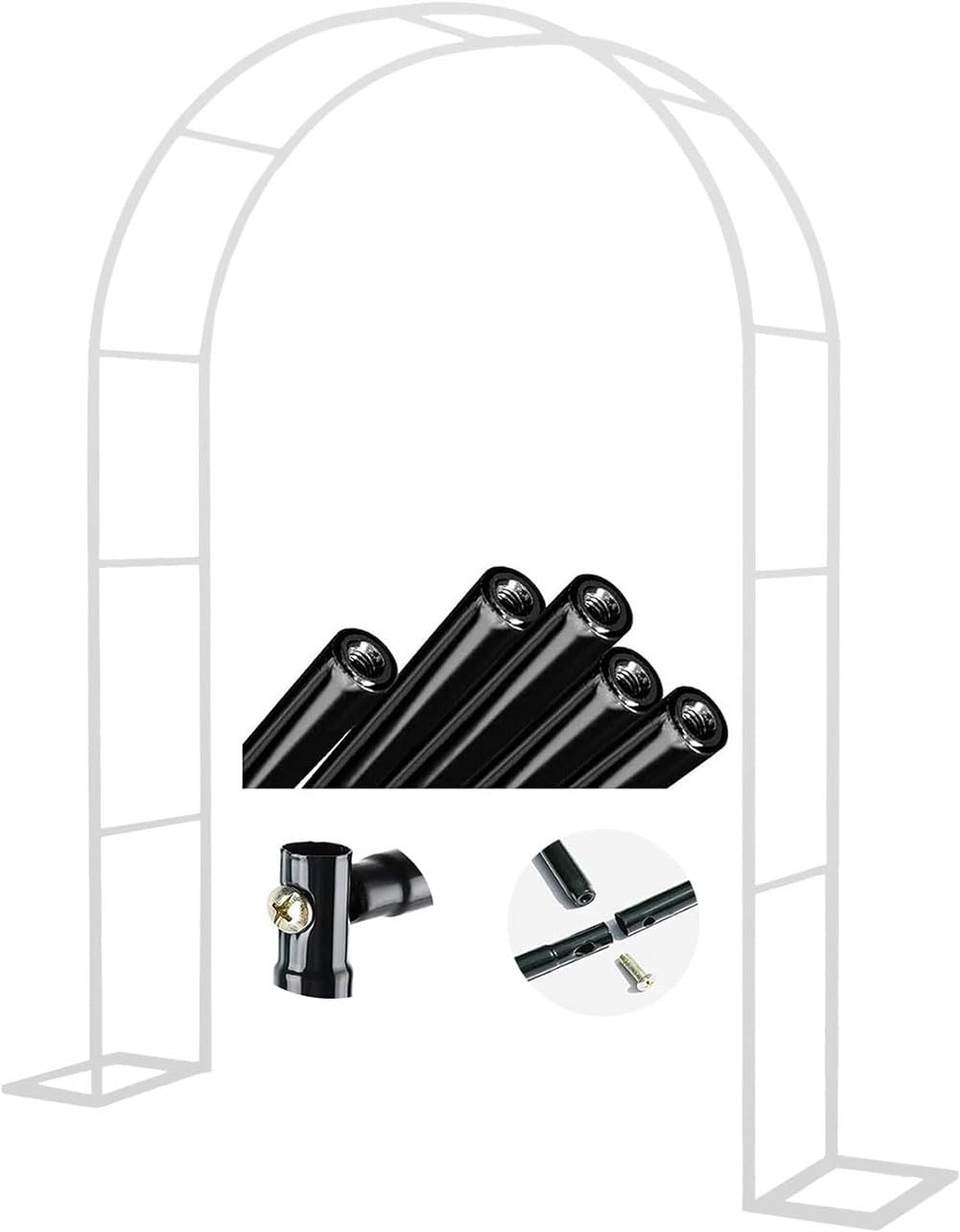Enrejado para enredaderas con elegante diseño minimalista y acabados de alta resistencia