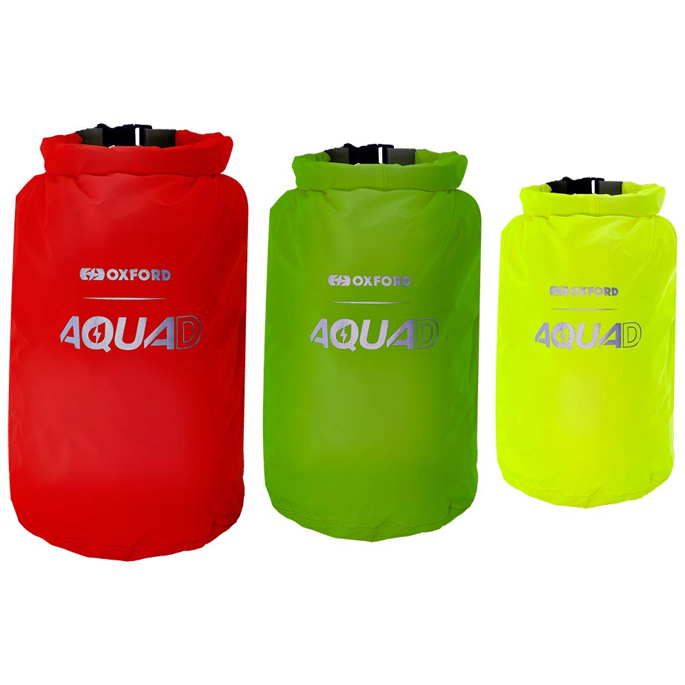 Oxford Aqua D Waterproof Packing Cubes x3 (5L, 7L, 12L) Motorcycle Luggage