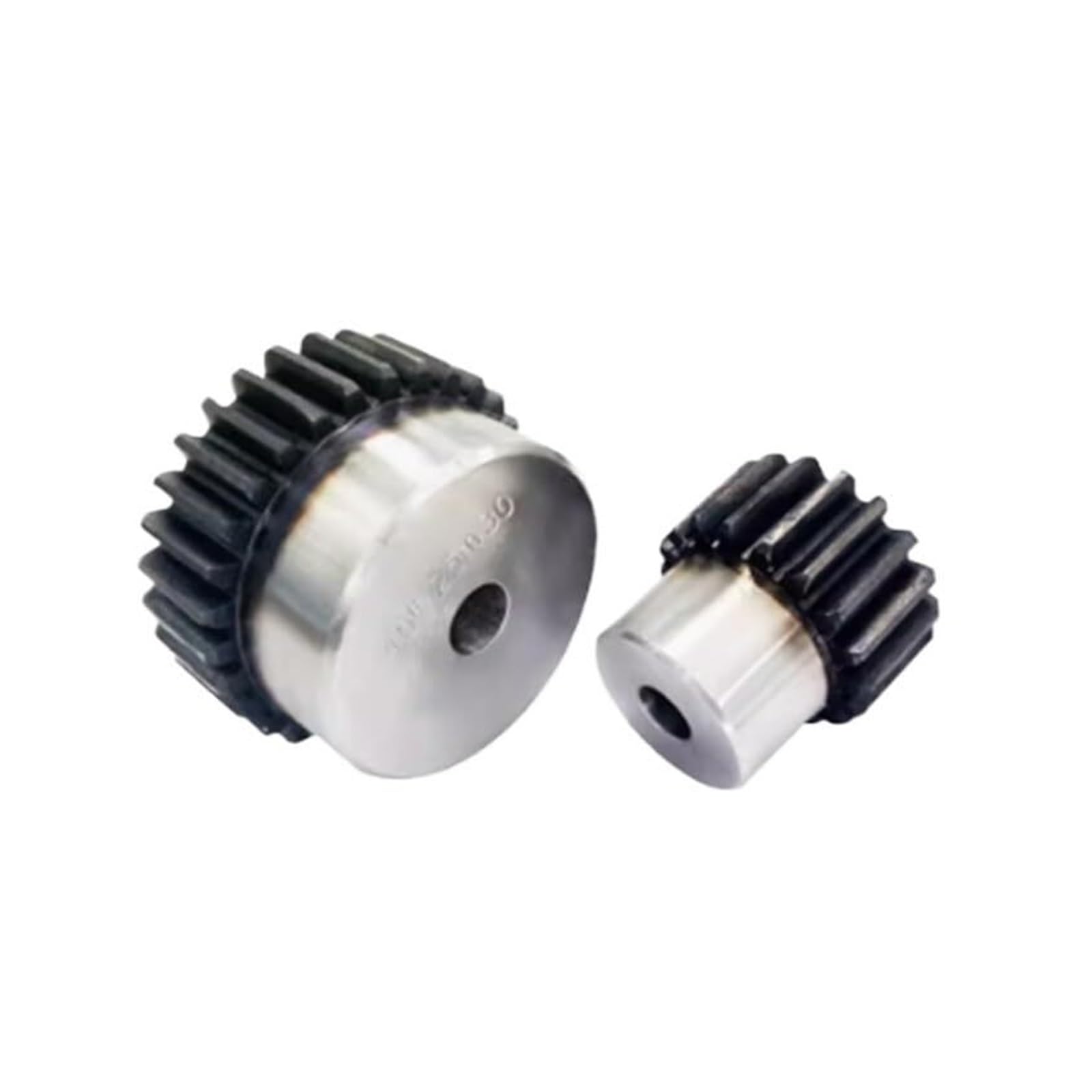 Ritzelsatz, 1 Stück 1,5 Modul = 1,5 M 22 Zähne mit Stufenmetall-Motornabe/konvexem Zahnrad-Innenloch 8/10/12/15 mm Zahnstange Getriebezahnräder(15mm)