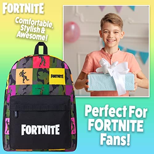 Fortnite Backpack, Large Rucksack For School, Sports, Travel, Official Merchandise
