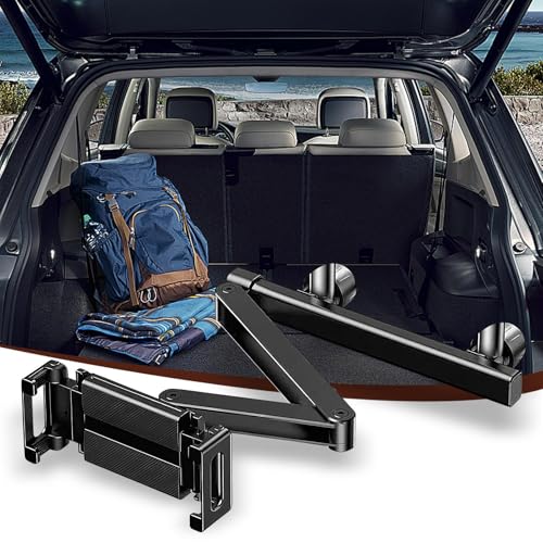 Soporte universal para reposacabezas de coche tableta ajustable y giratorio 7