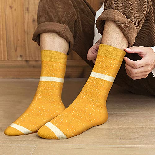 Chaussettes Crêpe Homme Femme-Chaussettes Humour Fantaisie Humoristique Rigolote pour Papa Ado Garçon- Cadeau Original Drole Utile Insolite Anniversaire Idee Cadeau Noel Saint Valentin Pâques-43-46 – vue 7