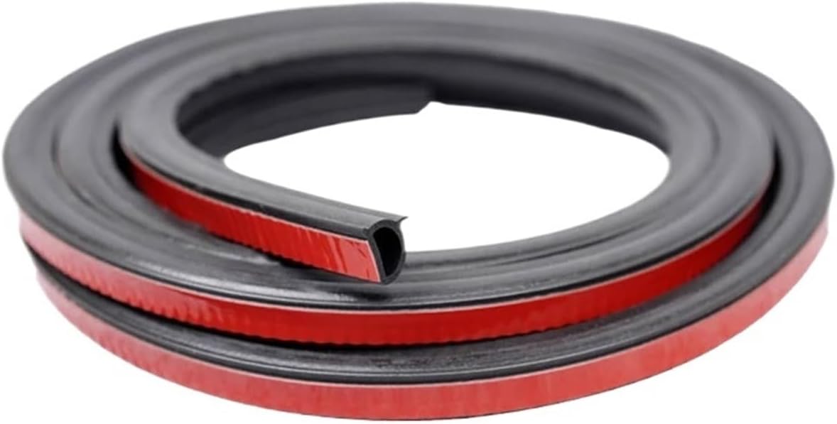Q Type Car Door Seal Noise Insulation Rubber Bonnet Engine Sealing Strip Trim Auto Trunk Cover Seal Car Accessories