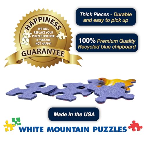 White Mountain Puzzle de 1000 Piezas Escénico Red Rock, Parque Nacional Zion | Piezas Grandes, Regalo para Adultos y Familia, 24"x30" miniatura 6