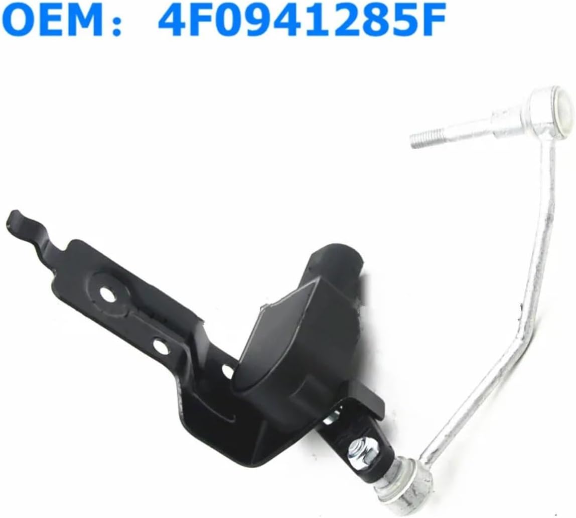 Rear Air Suspension Sensor, for VW for Bora for Kombi 1998 1999 2000-2005 for Sharan 1995-2009 Car Front Left Right Height Leveling Sensor with Bracket 4F0941285