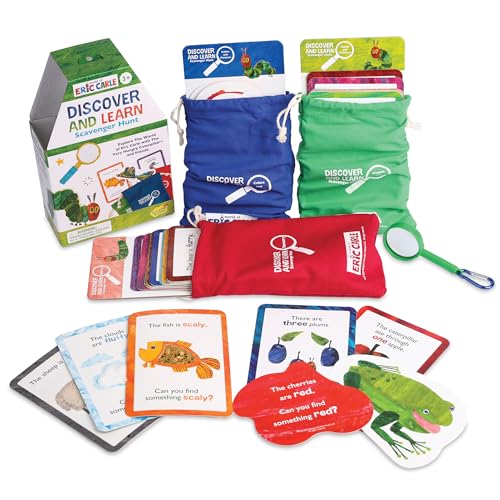 Peaceable Kingdom World of Eric Carle Discover and Learn Scavenger