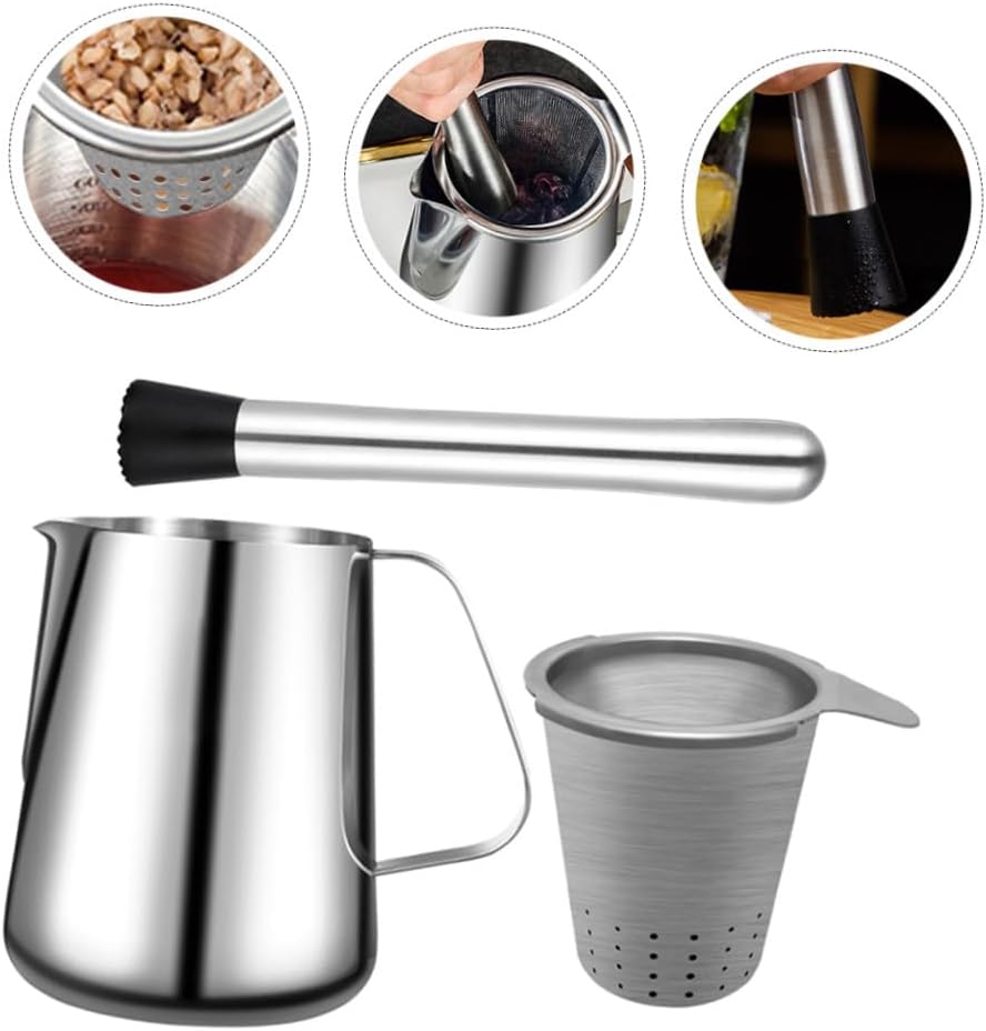 Unomor Stainless Steel Manual Juicer Hand Press Fruit Squeezer Portable Citrus Juicer Lemon Squeezer